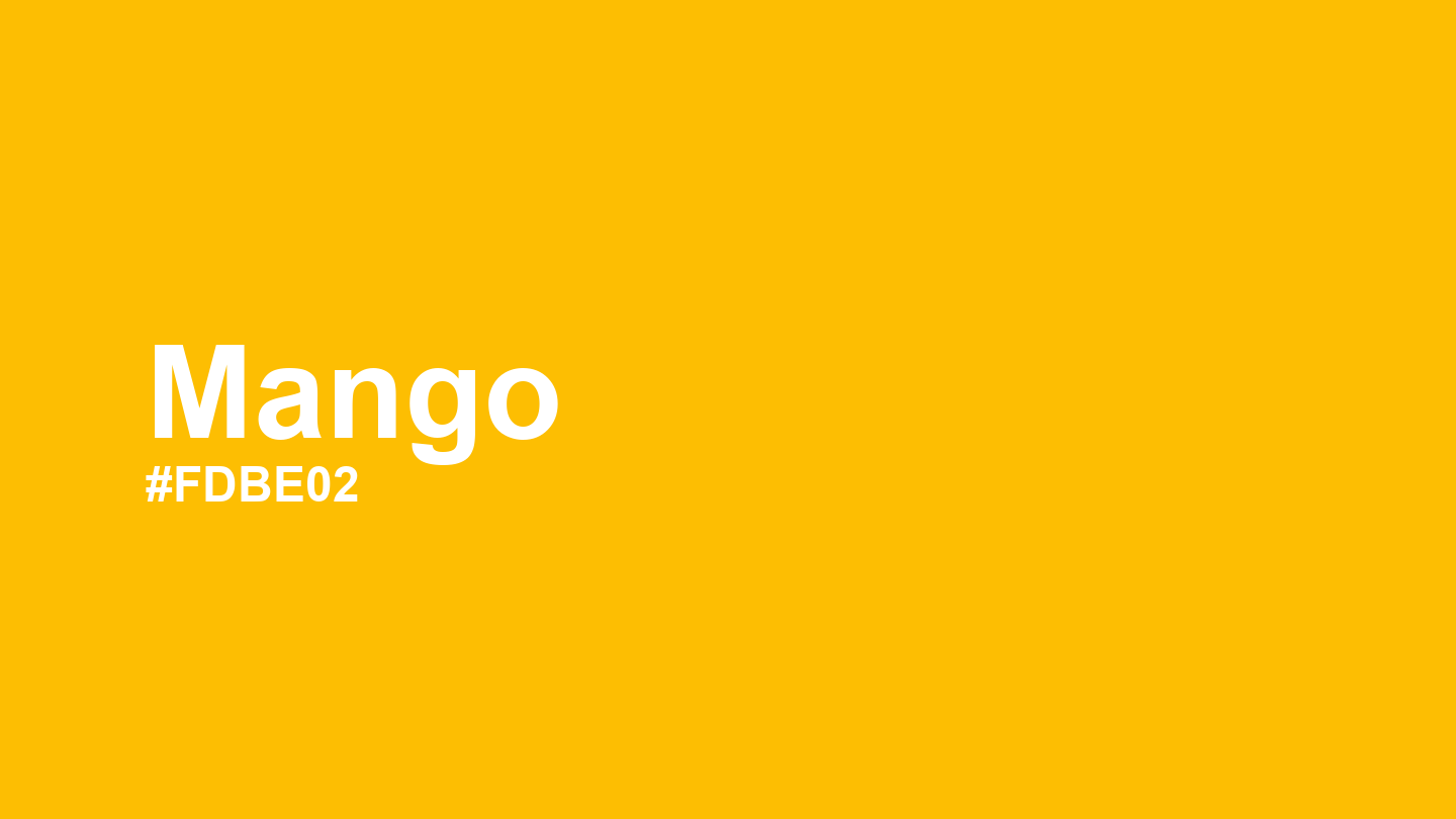Mango color