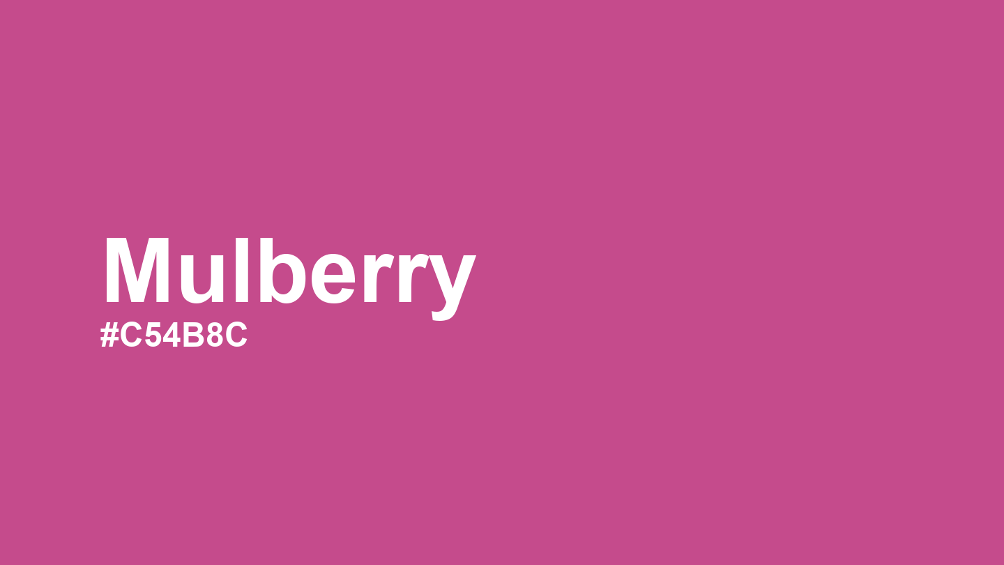 Mallberry Color Mulberry Color: Hex Code, Palettes and Meaning