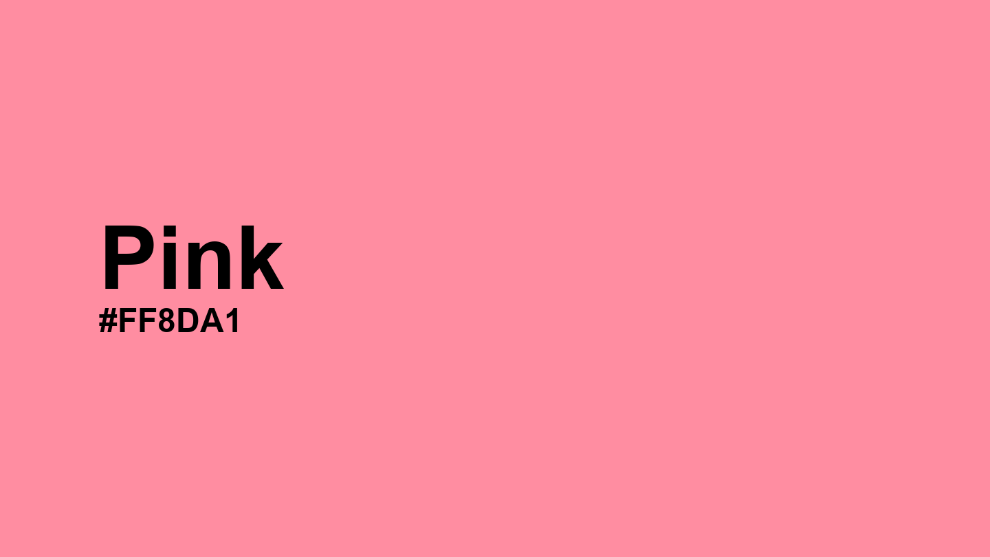 Pink Color: Hex Code, Palettes and Meaning