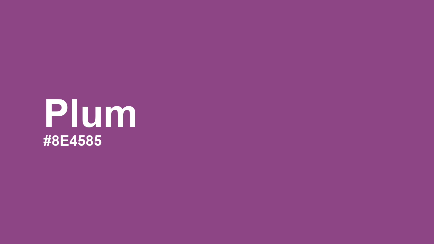 Plum Color: Hex Code, Palettes and Meaning