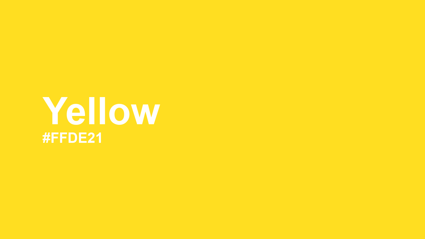 Yellow Color: Hex Code, Palettes and Meaning